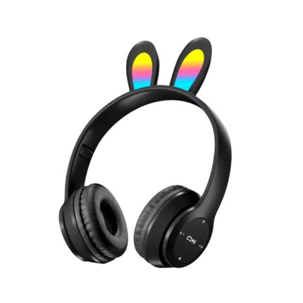 Wireless Rabbit Ear Headphones: Foldable Kids' Headset