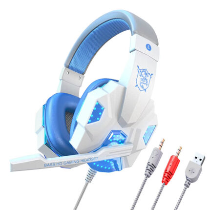 LED Gaming Headphones: Wireless Stereo Earphones